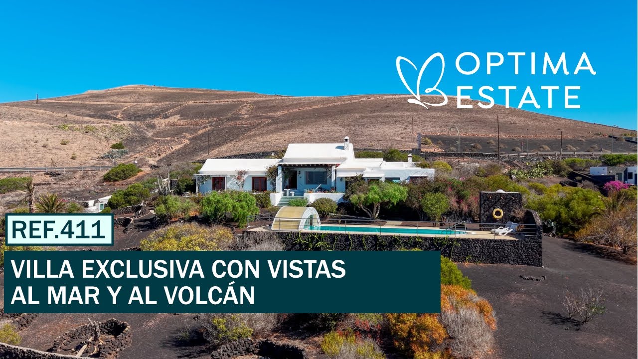 REF. 411 EXCLUSIVE VILLA WITH OCEAN & VOLCANO VIEWS