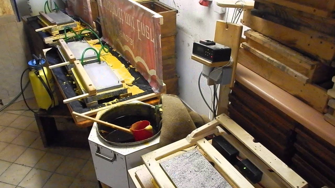 Mittelwände gießen / pressen, Mittelwand gießen, Mittelwand pressen, Betonform für Mittelwände