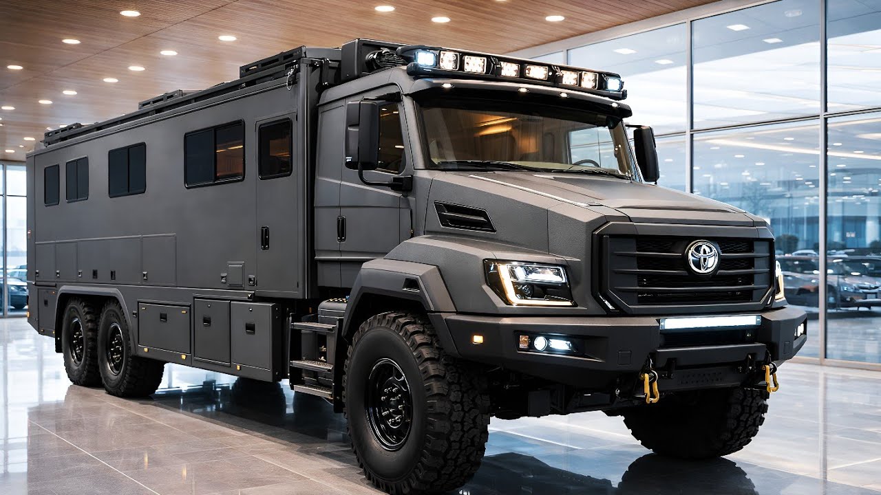 INSANE 2026 Toyota HyperMax 6×6 Motorhome | Luxury Living Meets Extreme Terrain