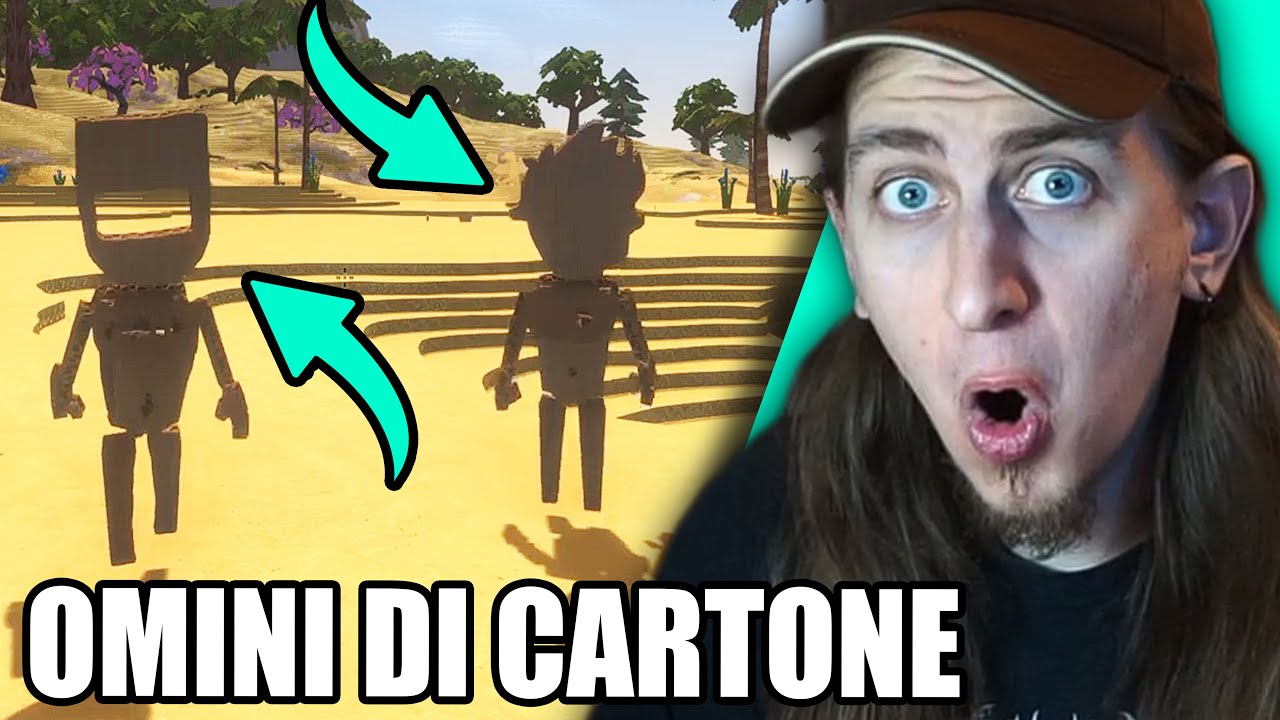 🔴 Come MINECRAFT ma in un mondo fatto di CARTONE | Cardlife
