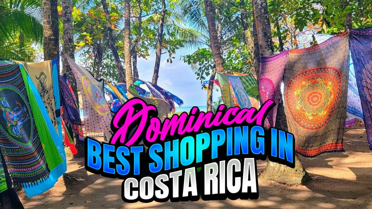 THE BEST SHOPPING IN ALL OF COSTA RICA! DOMINICAL