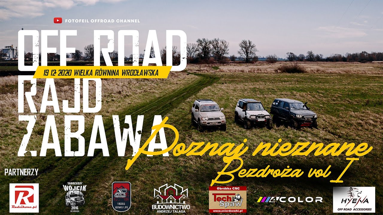 Poznaj Nieznane / Wielka R&oacute;wnina Wrocławska / zapowiedź Rajdu 4x4 / Off Road rally / fotofeil