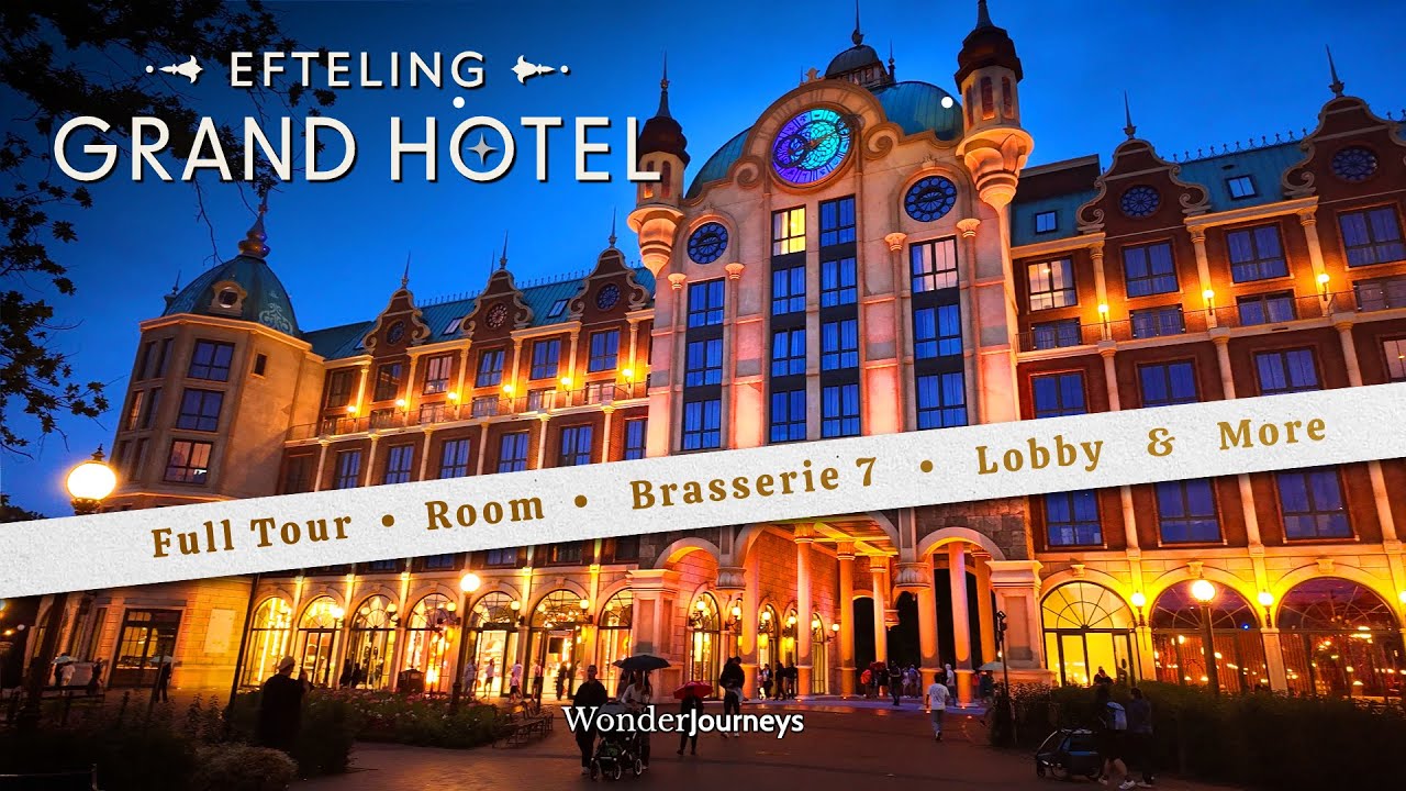 Роскошное пребывание в гранд-отеле Efteling ✨ 🇳🇱 [4K]