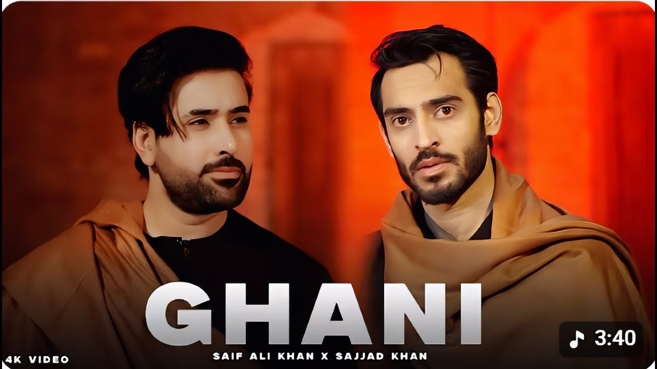 GHANI Saif Ali Khan Official Pashto Sufi Music 