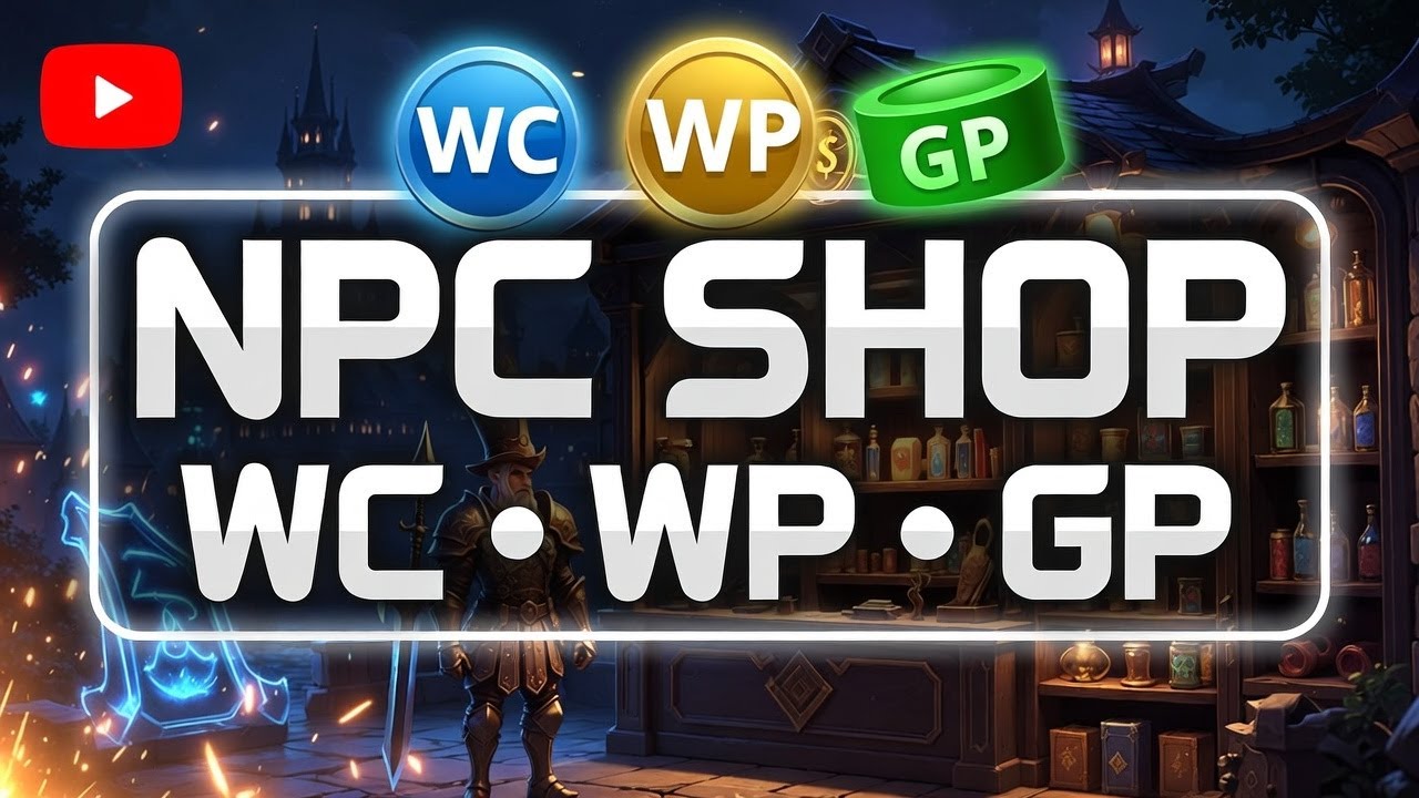 TUTORIAL DE COMO CRIAR NPC SHOP POR MOEDAS, MUEMU, MUONLINE