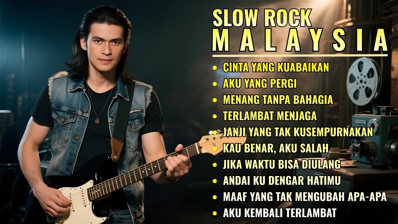 Nostalgia Slow Rock Malaysia Terbaik: Pilihan Lagu Populer Full Album!