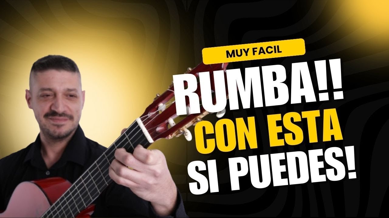 🎸 CON ESTA FALSETA SI!!!!  POR RUMBA ¡Fácil y para todos! Guitarra Flamenca👏💃