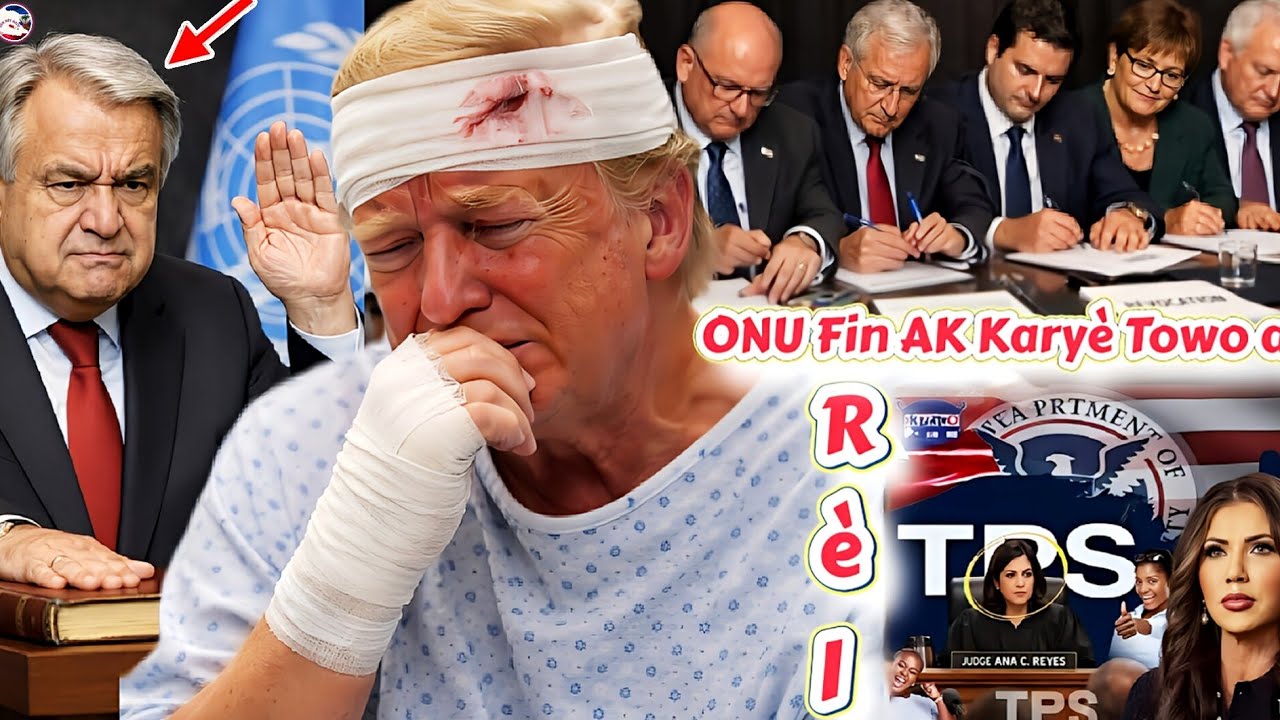27Janv Rèl Pati Politik Trump la fèk man2 Pou Ranplasel..Pa Sekretè ONU an pat nanRans/TPS Gen Espwa