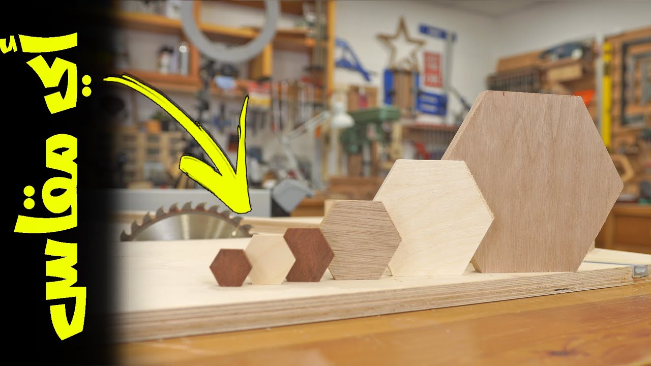 افضل طريقة لعمل اي شكل واي مقاس من الاشكال السداسية