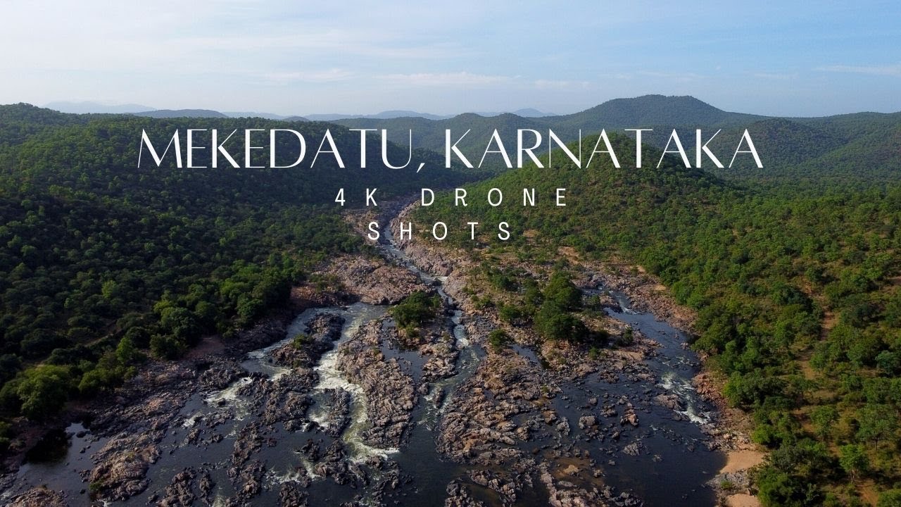 Mekedatu | Karnataka | 4k Drone | Aerial View | One State Many Worlds