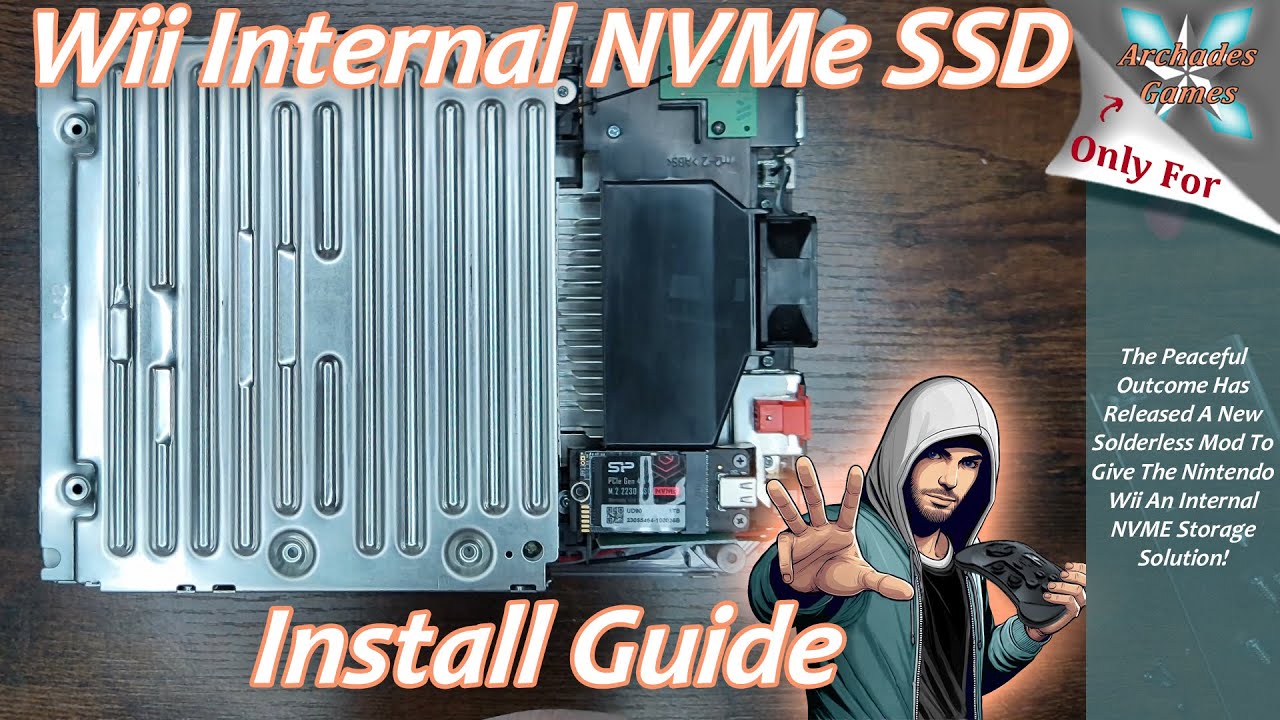 Руководство по установке внутреннего мода NVMe для Wii