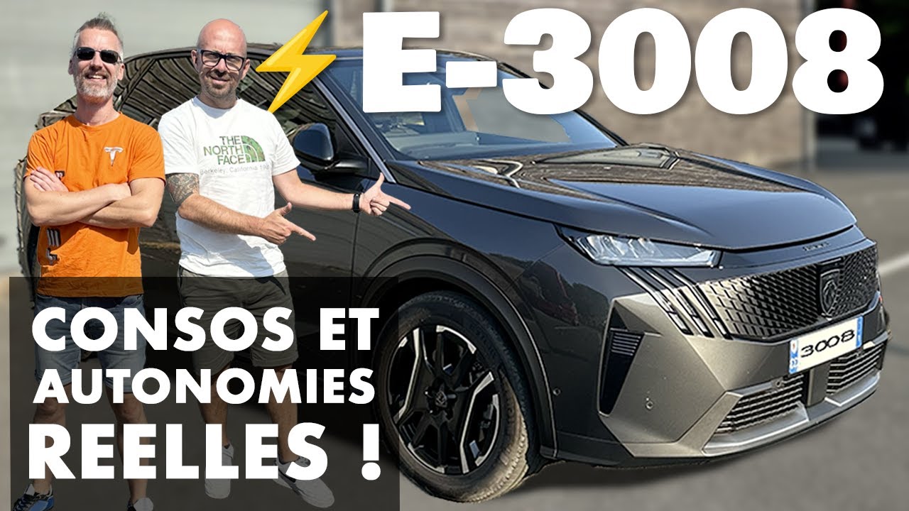 Essai Peugeot E-3008 : meilleure que la Scenic ? (Ioniq 28 challenge)