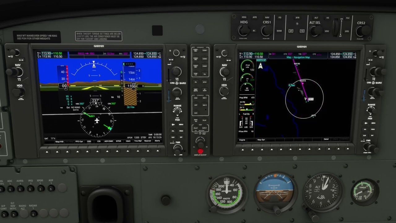 MSFS - Garmin G1000 Inserimento Piano di Volo - Lezione 5