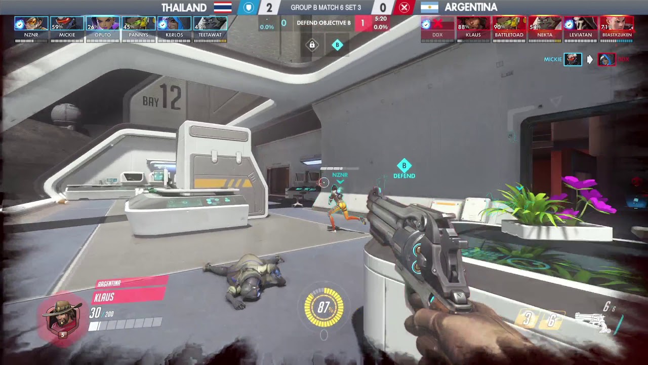 Thailand Trolling Argentina - Overwatch World Cup