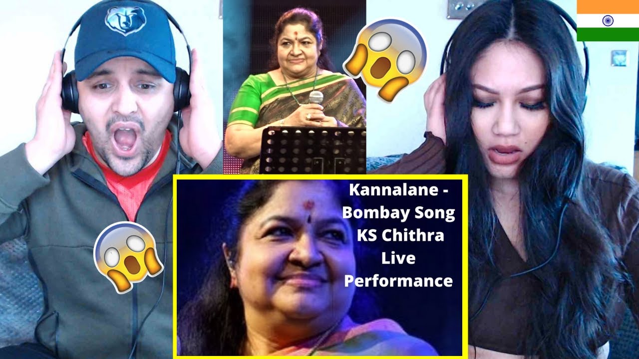 Kannalane - KS Chithra Live Performance REACTION