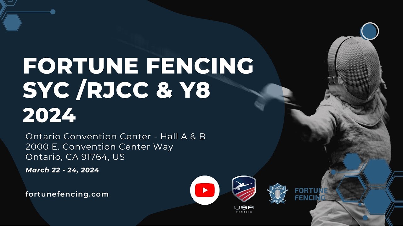 Final Y12 women foil - 2024 SYC/RJCC  Fortune Fencing