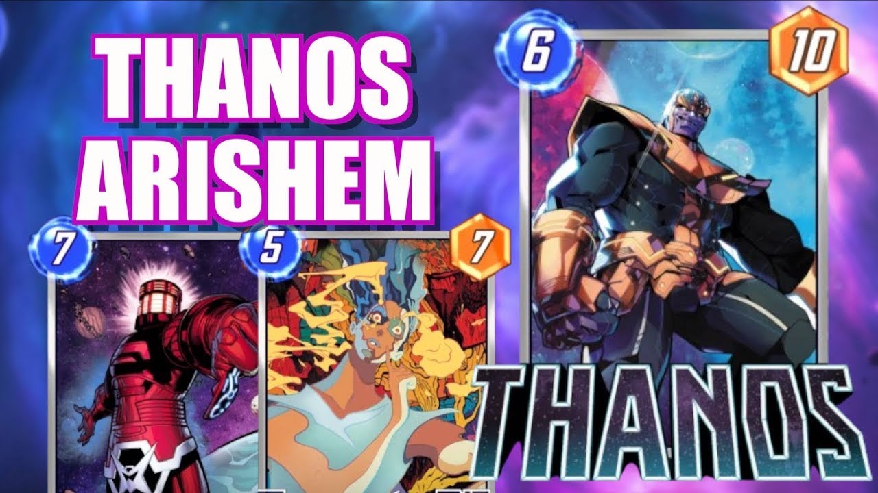 Marvel Snap: This ARISHEM THANOS Deck Is CRAZY!!!