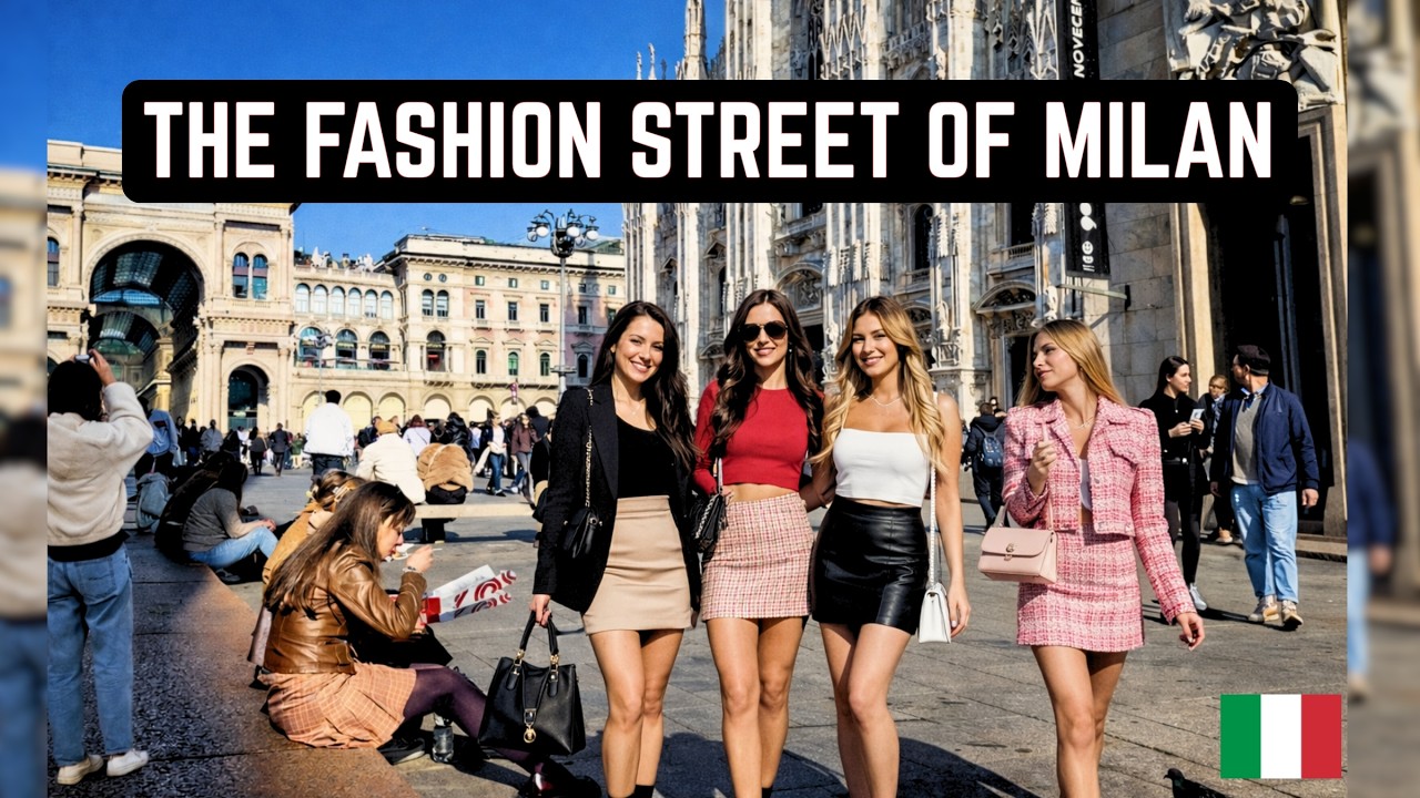 Walking in Milan | Via Montenapoleone