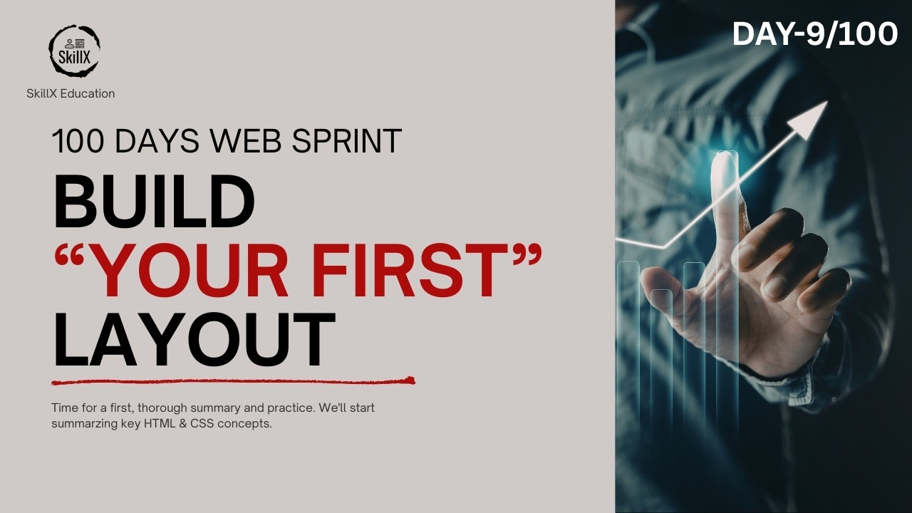 Master HTML & CSS Basics: Full Summary & Layout Build | Day 9 Web Sprint