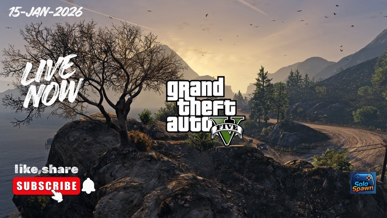 GTA V ONLINE-  (GAMEPLAY) LIVE AGAIN ON 15  JAN  2026