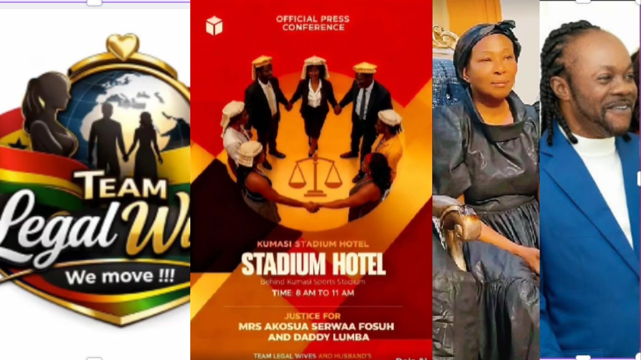 (((ONAIR))): LIVE Team Legal Wives Press Conference From Kumasi