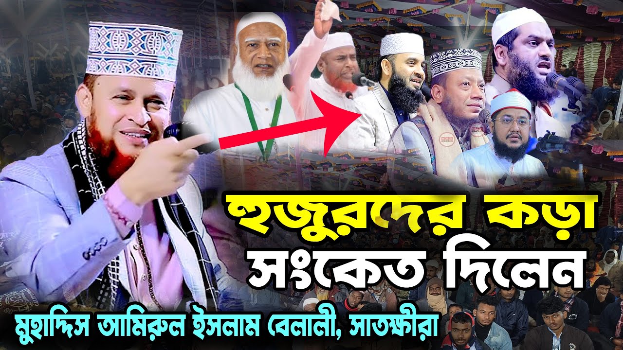 হুজুরদের কড়া সংকেত দিলেন । Amirul Islam Belali Bangla Waz । আমিরুল ইসলাম বেলালী