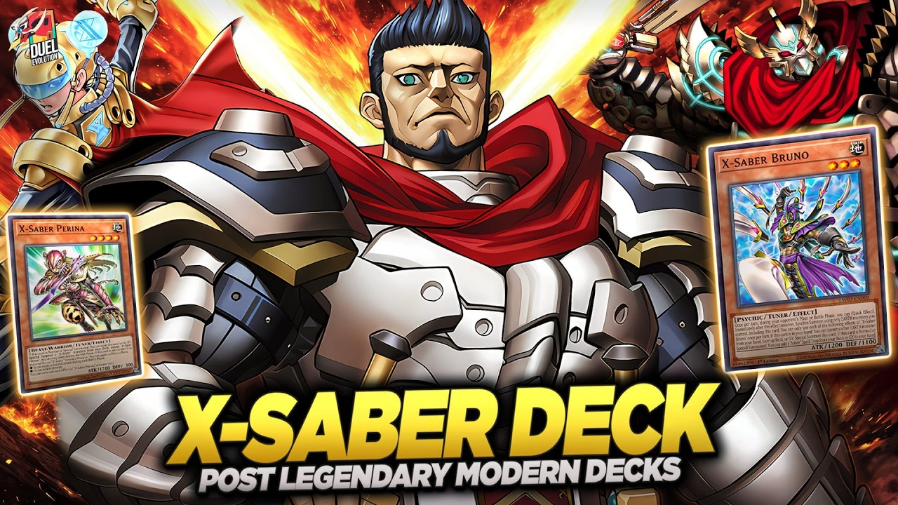 Deck X-Saber Post Legendary Modern Decks | MDPRO3 | Replays  & Decklist