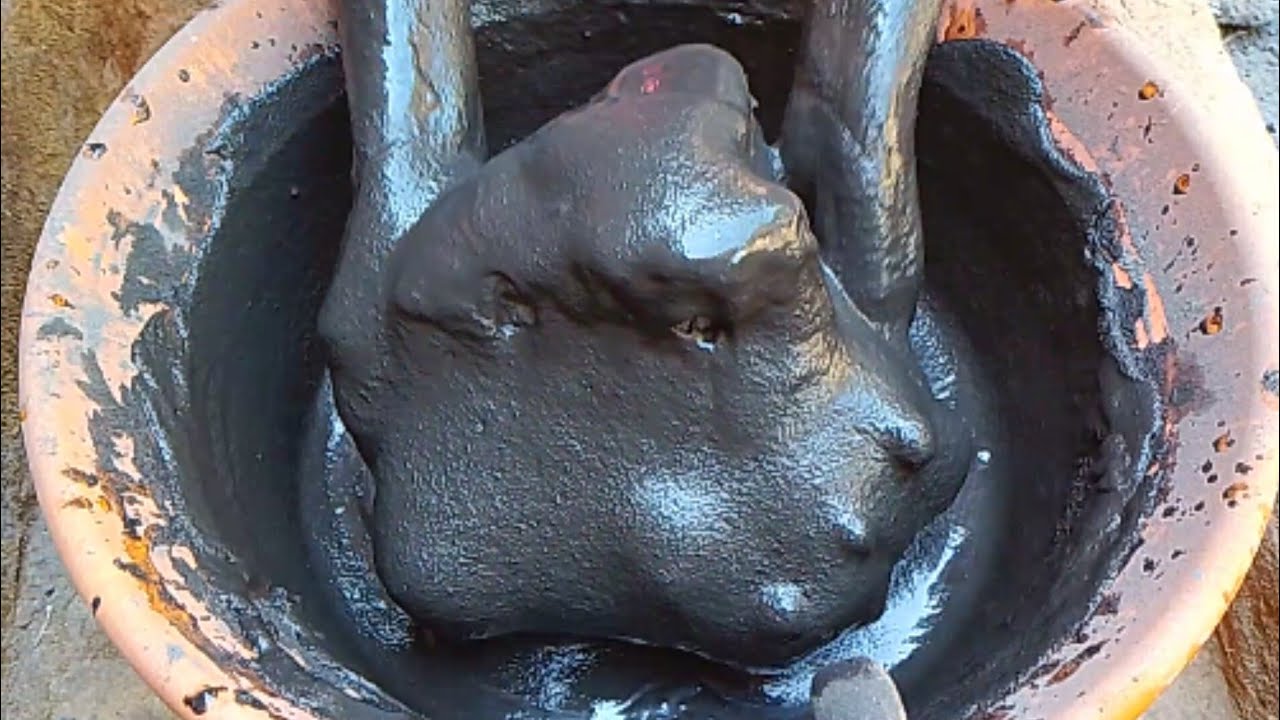 Happy Anniversary🎉‎@sahibaasmr8867 Pure Charcoal Huge Dipping+ Paste On Crumbling+ Lot's Of Water