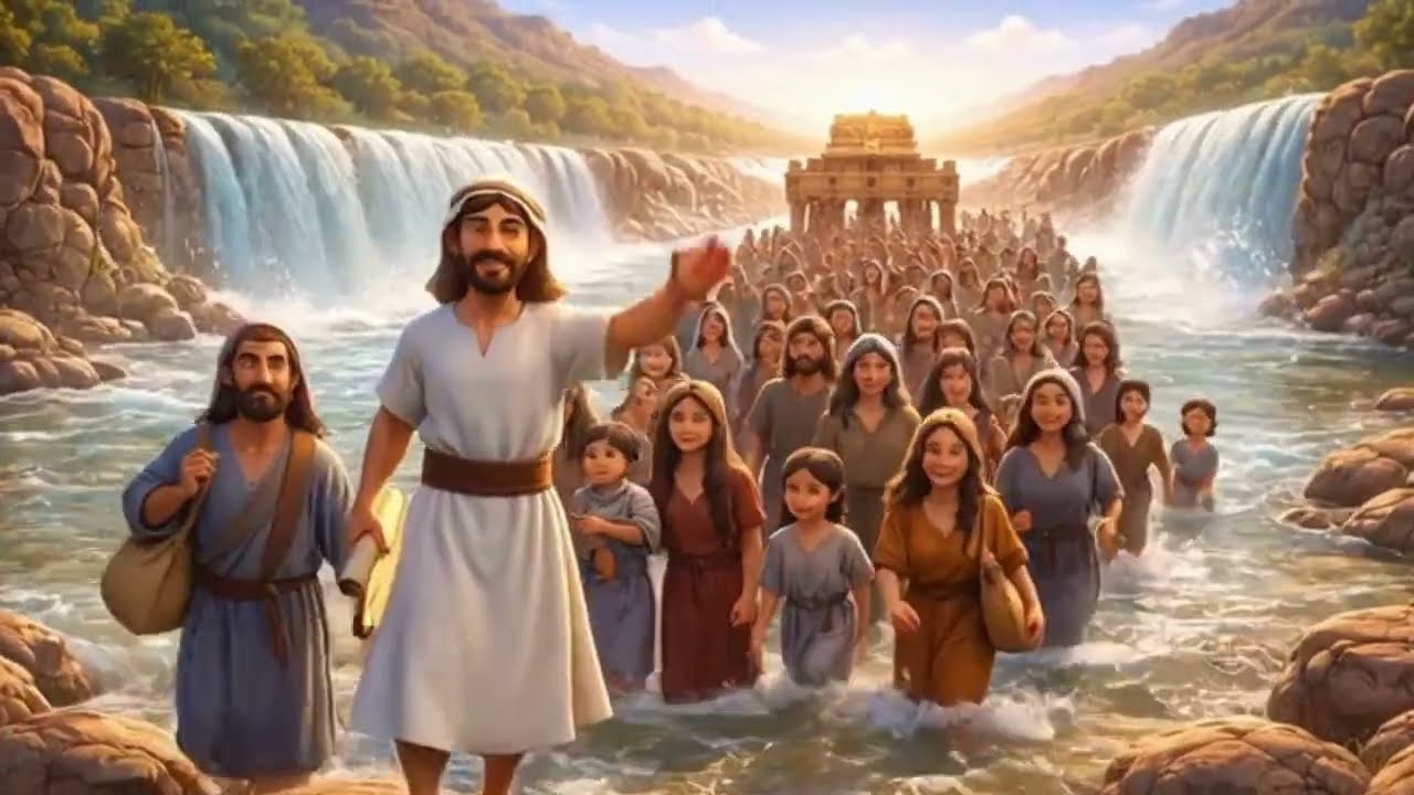 Música de Josué 1 para Crianças | Seja Forte e Corajoso | Bíblia Infantil