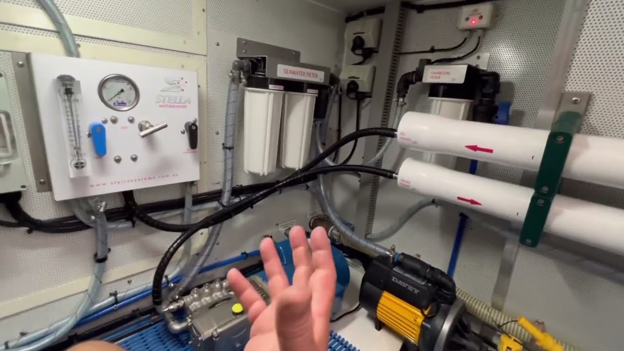 Stella “160 LPH” Water Maker operations video