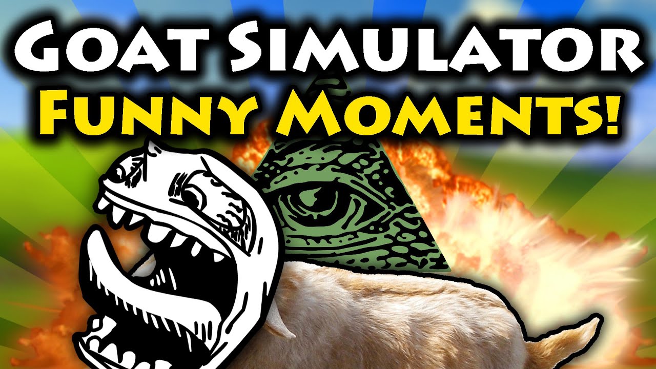 THE ILLUMINATI! - Goat Simulator Funny Moments! (Funtage)