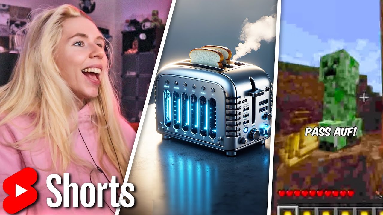 du spielst Minecraft mit einem TOASTER! ELINSKI REAGIERT