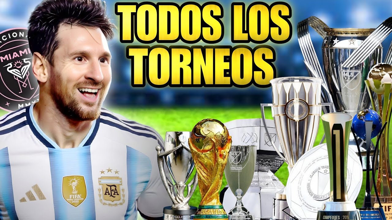 🚨 TODOS los TÍTULOS que MESSI puede GANAR en 2026 💥 TORNEOS que jugará con ARGENTINA e INTER MIAMI 🤩