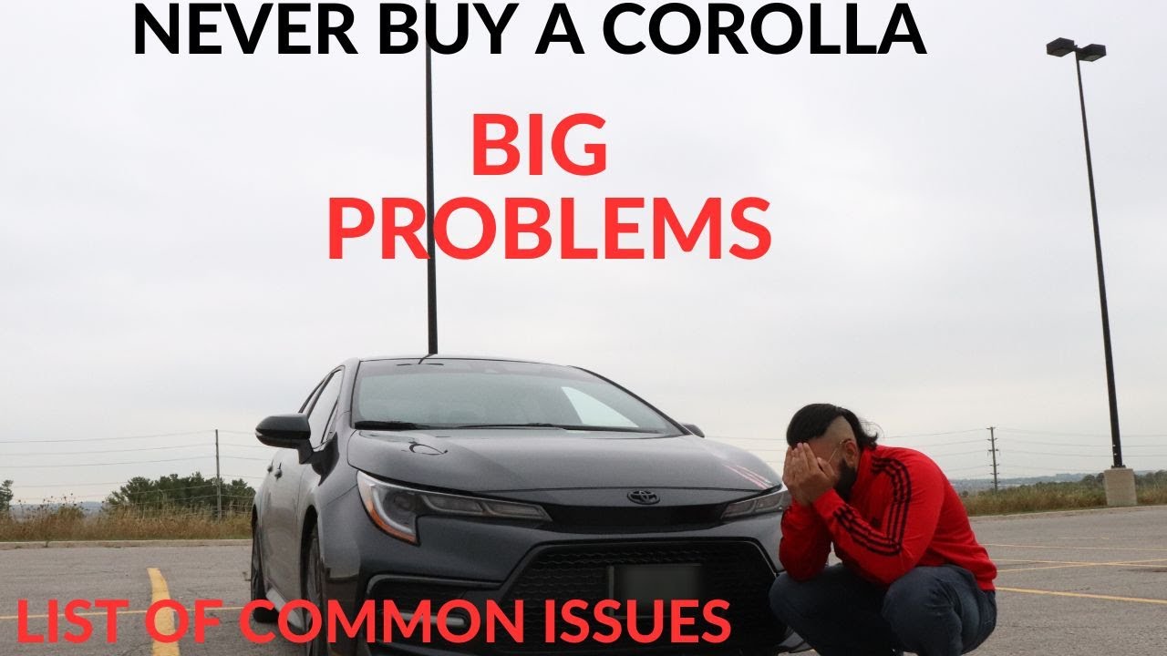 Why you should Never buy a Toyota corolla