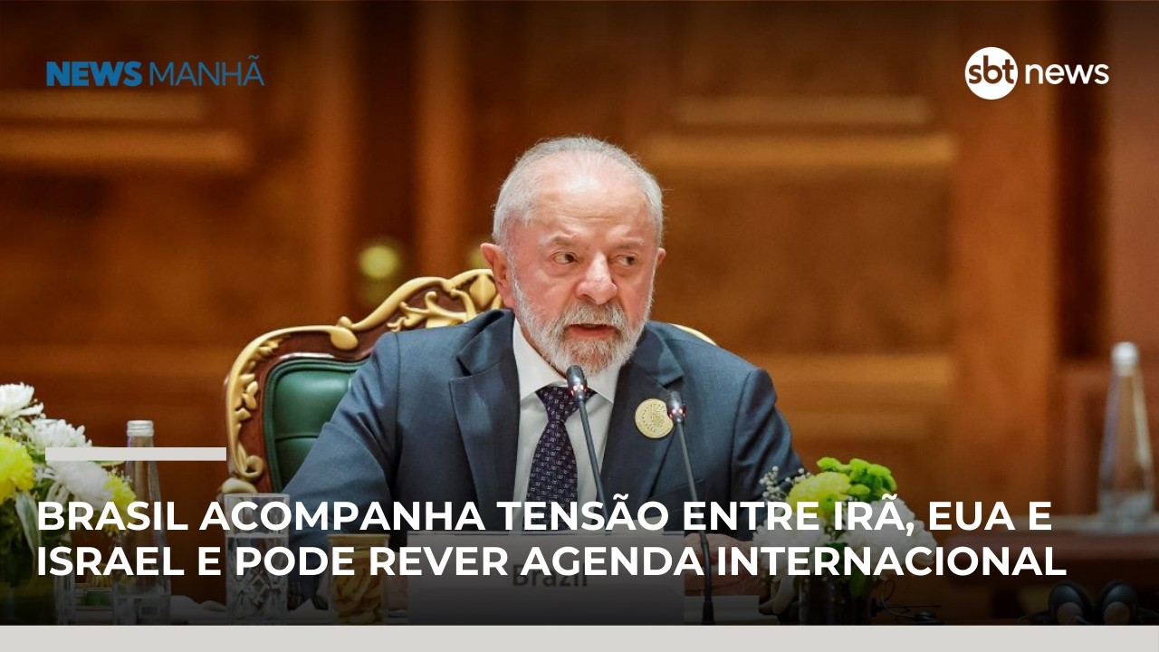 Brasil acompanha tensão entre Irã, EUA e Israel e pode rever agenda internacional | #NewsManhã