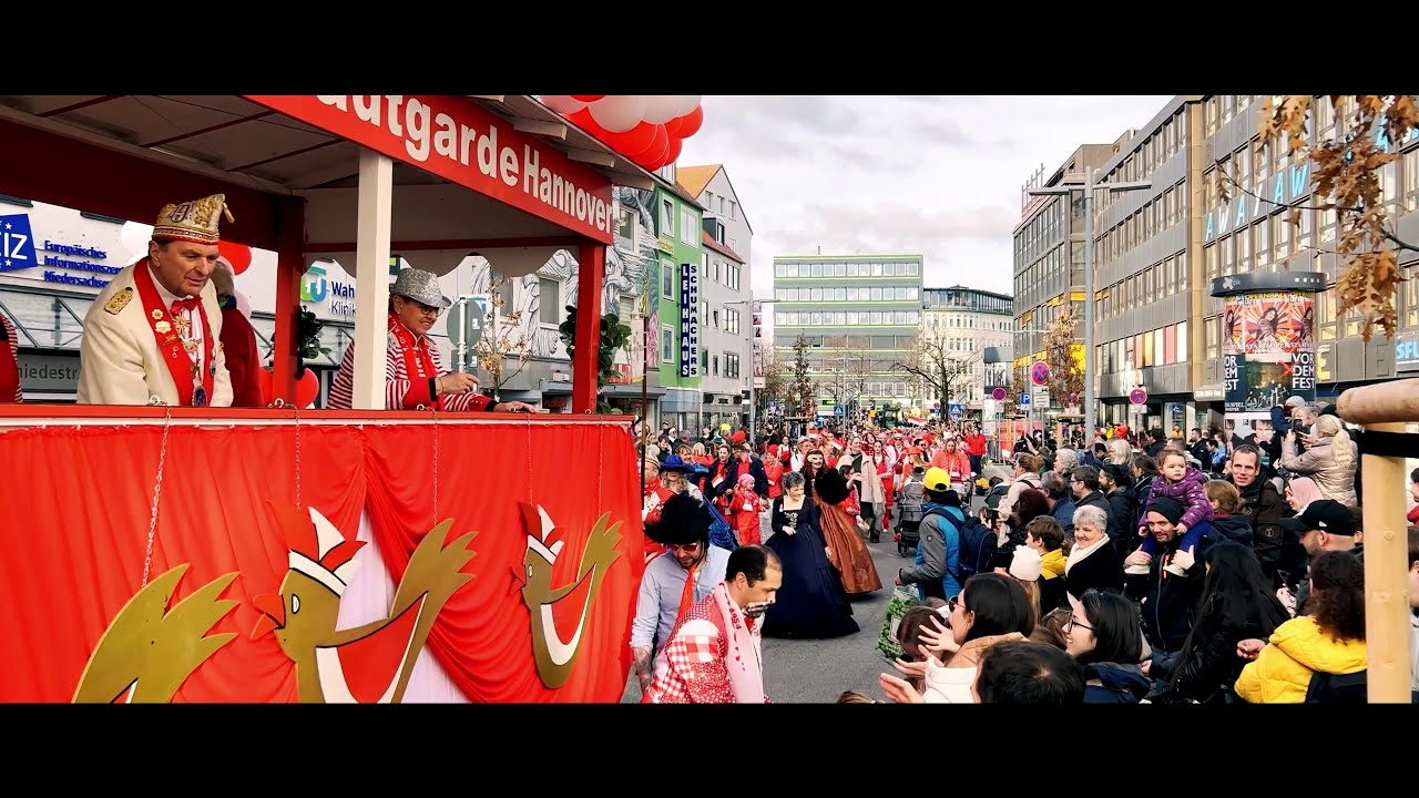 KARNEVAL HANNOVER 2024 4K