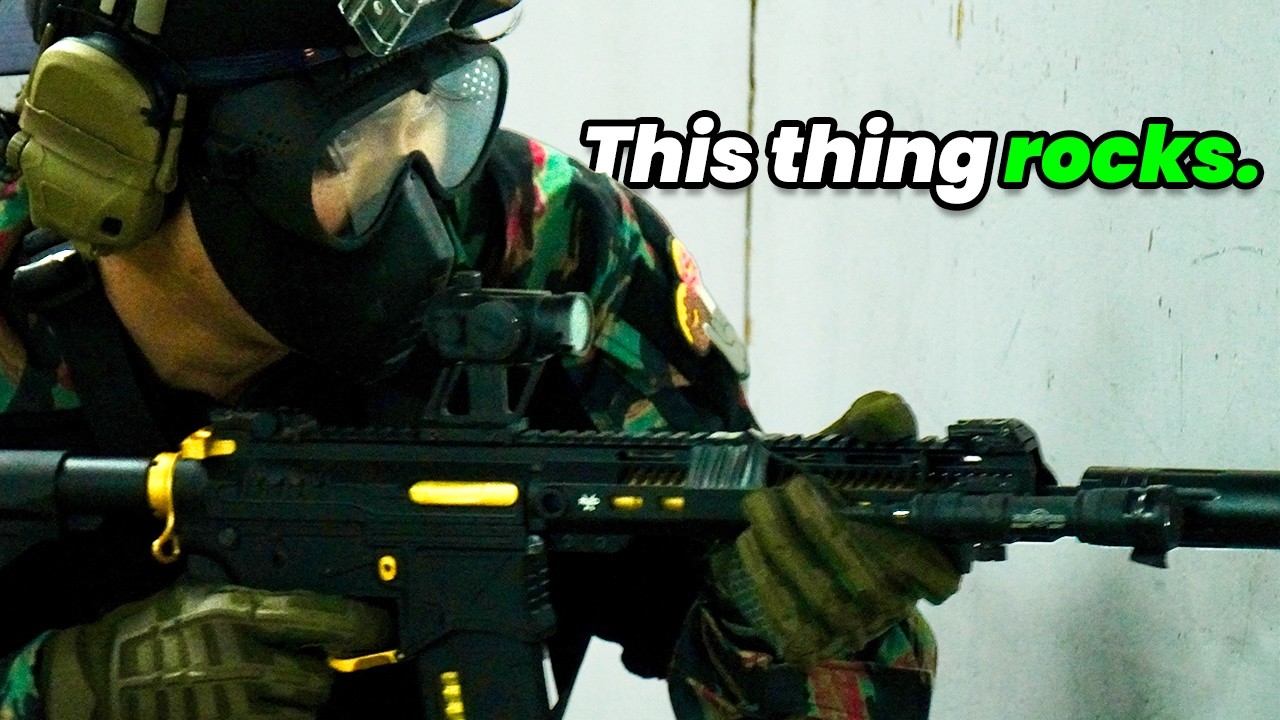 Этот страйкбольный M4 показался мне читерством. (Игровой процесс Zion Arms R15)