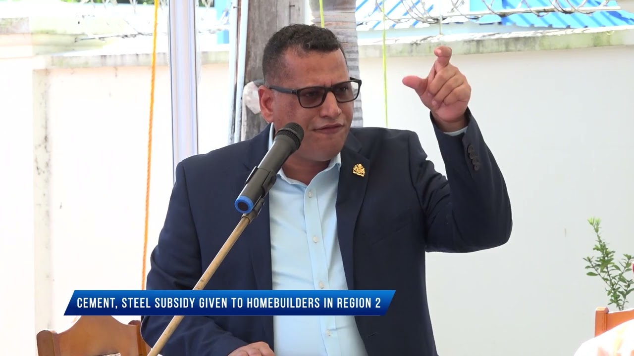 Cement, steel subsidy given to homebuilders in Region 2