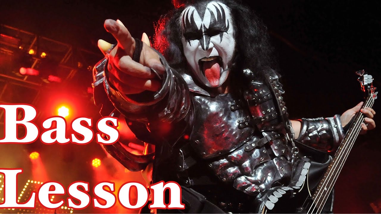 Love Gun bass lesson - KISS