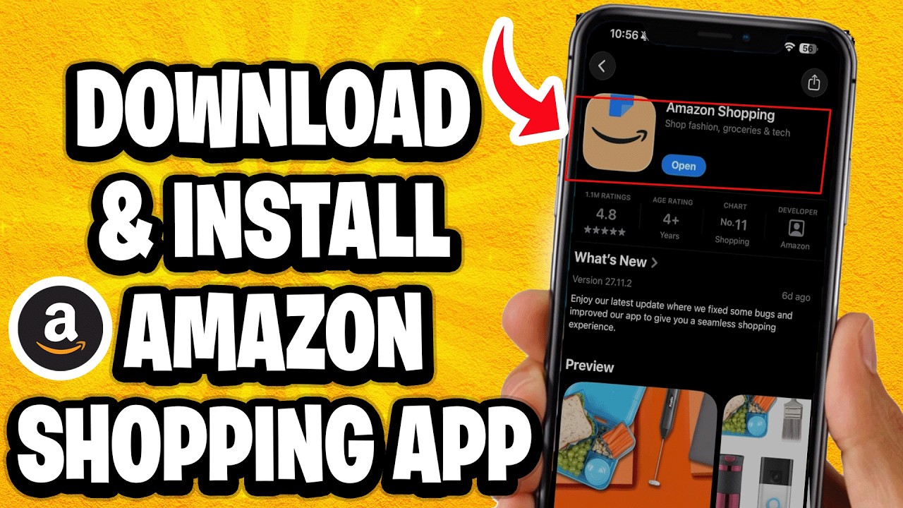 Как скачать и установить приложение Amazon Shopping &mdash; Полное руководство
