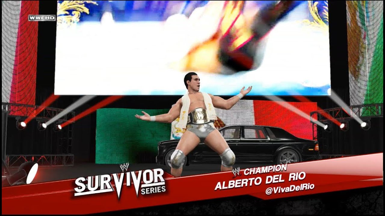 WWE 2K15 - CM Punk vs. Alberto Del Rio: Survivor Series | PS4 Gameplay