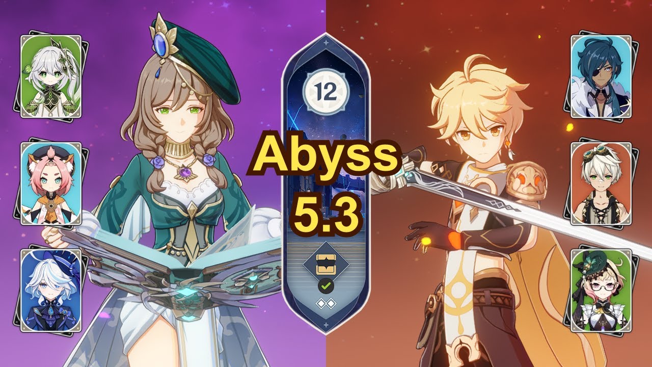 Lisa | Pyro Traveler | Spiral Abyss 5.3 | Genshin Impact