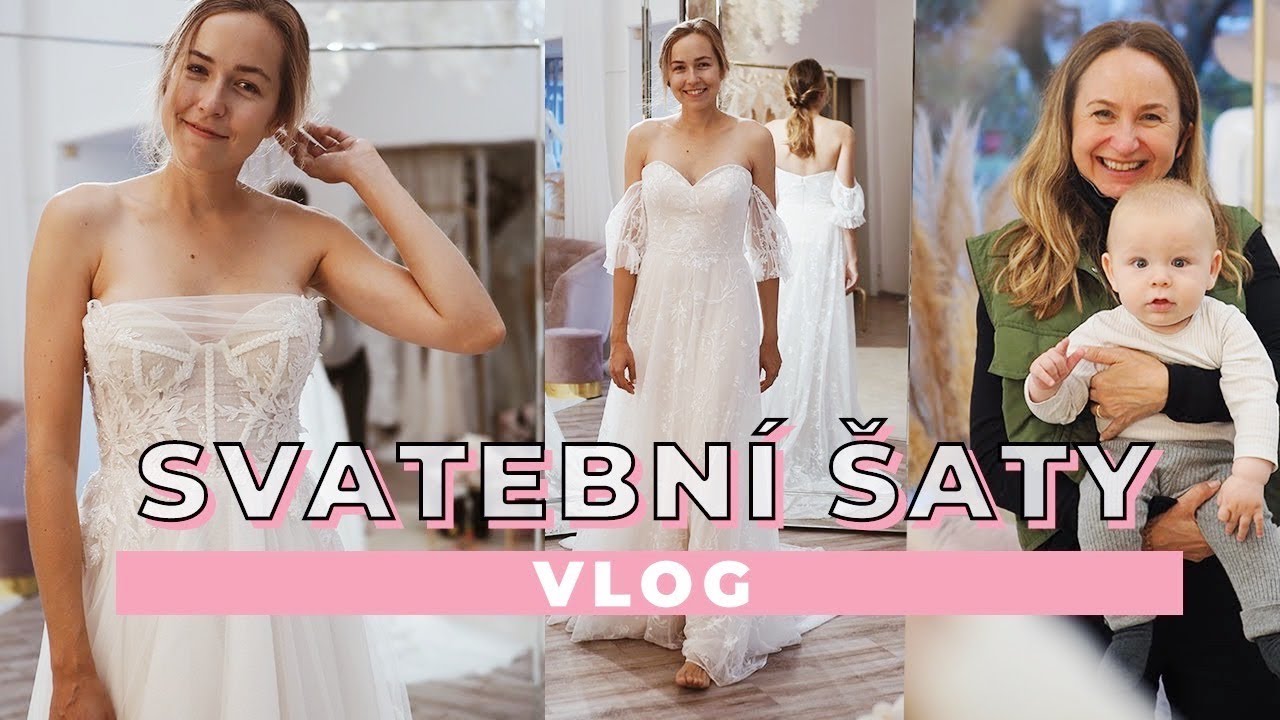 VLOG | Zkouška svatebních šatů!