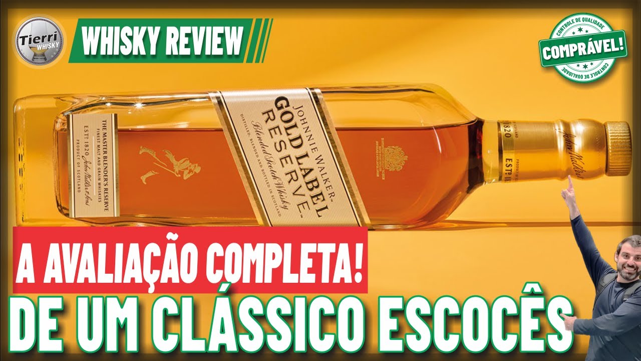 Whisky Review - O aclamado Johnnie Walker Gold Label Reserve