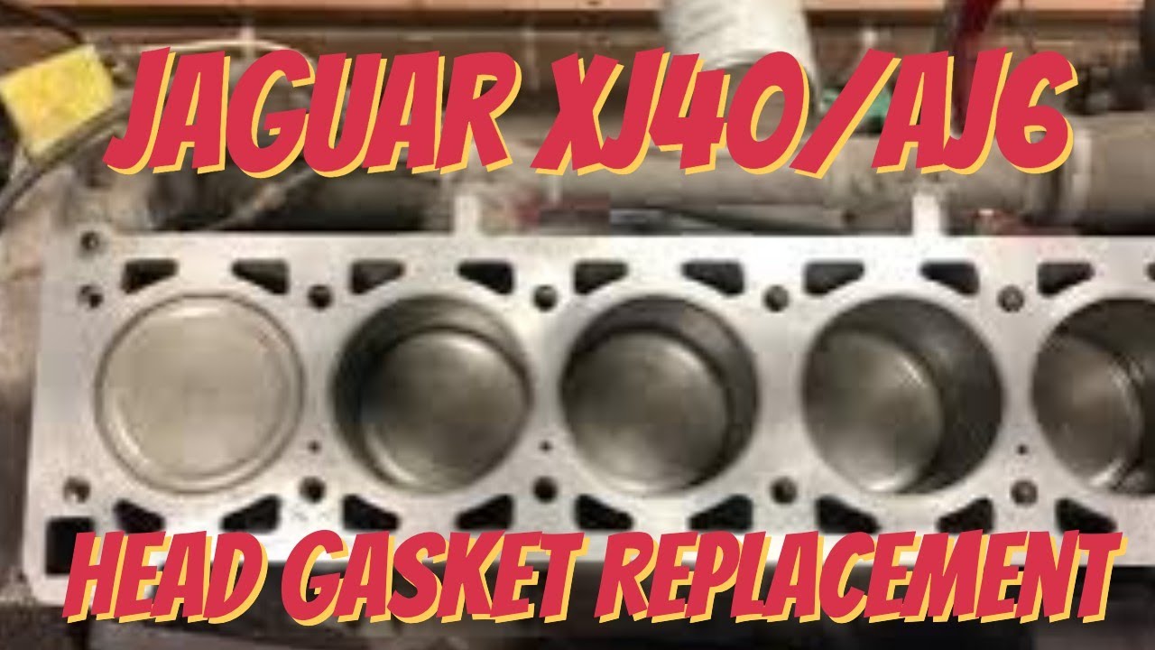 XJ6 Champ Car:  XJ40 AJ6 Cylinder Head Gasket Replacement-Part 1