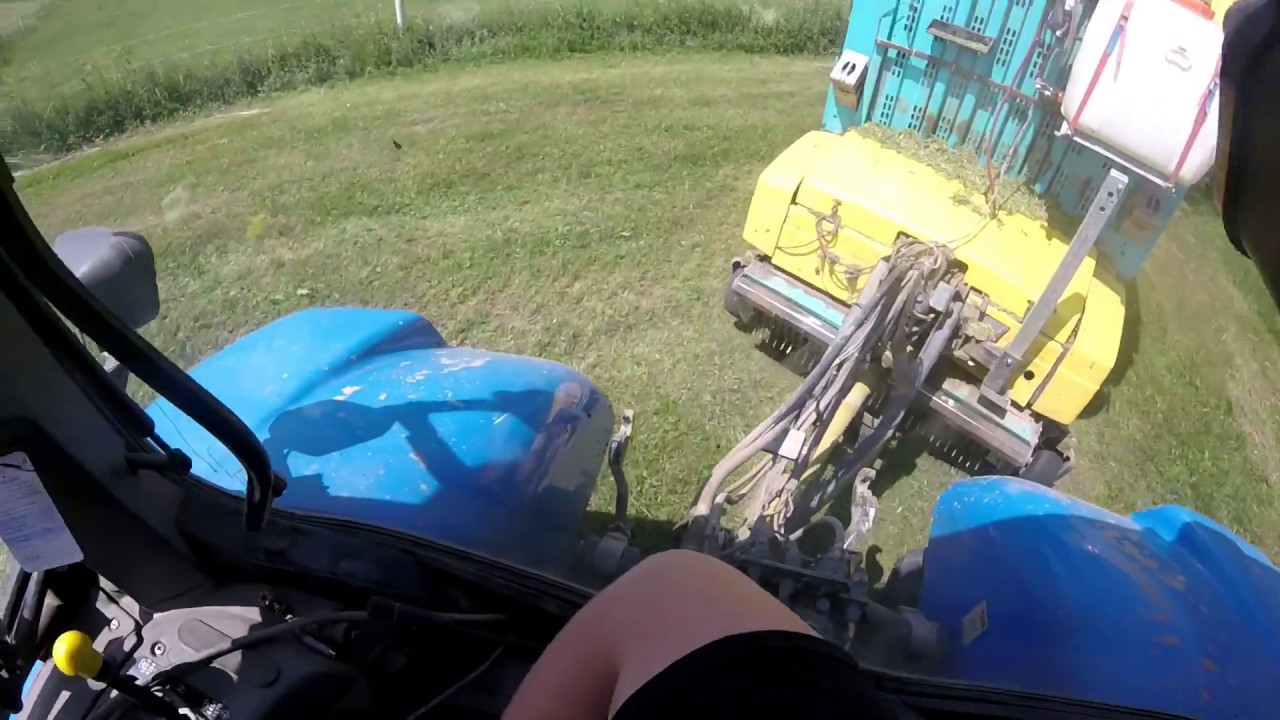 [GoPro/Sound] New Holland mit Mengele Rotobull 8000 beim 2. Schnitt [HD]