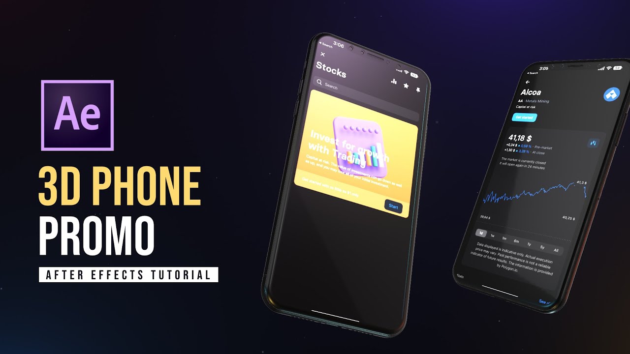 3D Phone App Promo in After Effects: Step-by-Step Tutorial