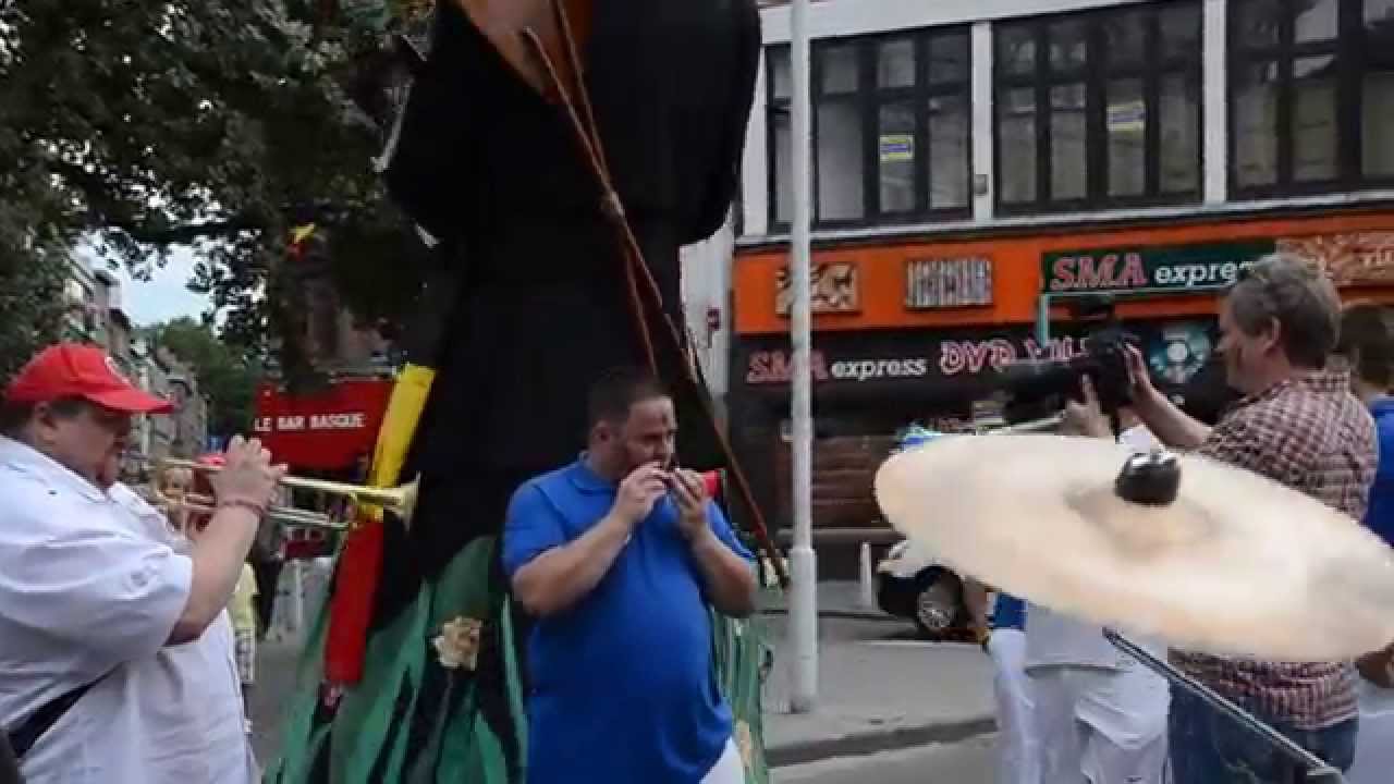 Les Géants de Maffle - Zante et Rinette à Liège pour la fête St Pholien (Dimanche 22 Juin 2014)