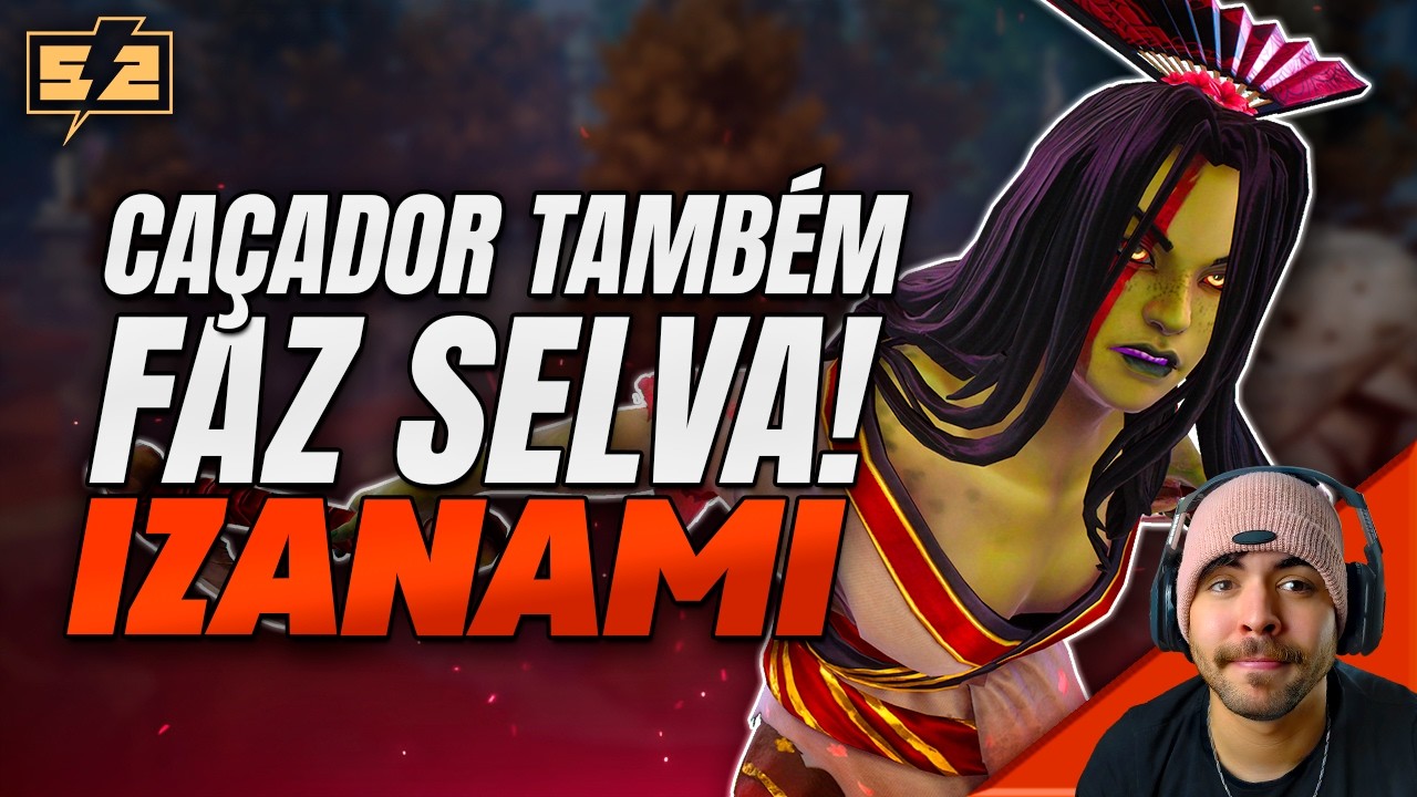 IZANAMI FAZENDO JUNGLE E PEGANDO MAIS DE 20 KILLS! SMITE 2 CONQUISTA