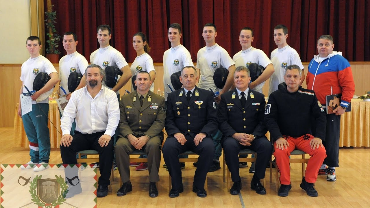Kardvívás oktatása a Ludovikán - Szolnok 2016 - Borsody László